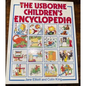 The Usborne Childrens Encyclopedia Hardcover Jane Elliott Colin King 1986 Book